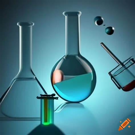 Chemistry concept illustration on Craiyon