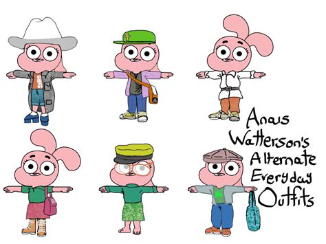 Anais Watterson's Unlimited Wardrobe by LZualet on Newgrounds