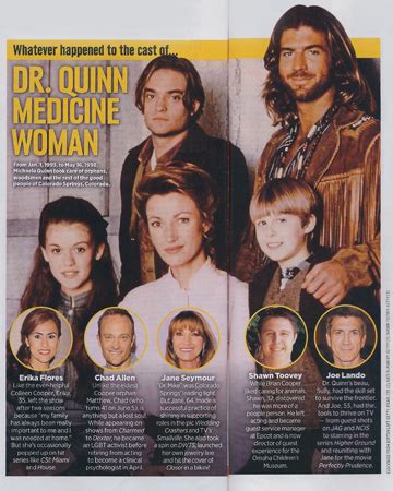 Dr. Quinn Cast in Closer - Joe Lando Friends