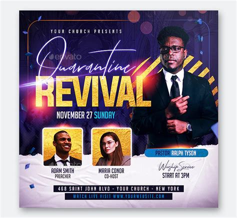 Church Flyer PSD Template PSD - ksioks