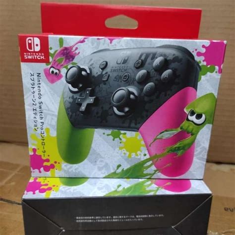 Jual Nintendo Switch Pro Controller Splatoon 2 Edition di Seller Play ...