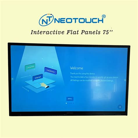 NEOTOUCH Interactive Flat Panel - 75" at Rs 149500 | Interactive Flat ...