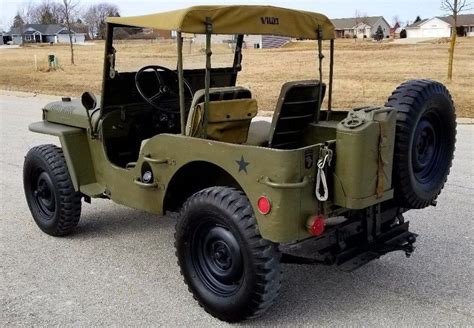 1948 Jeep Willys CJ2A 101st Airborne Military Paint for sale