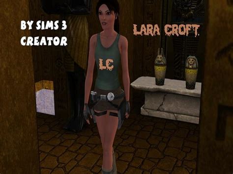 The Sims Resource - Lara Croft Tomb Raider