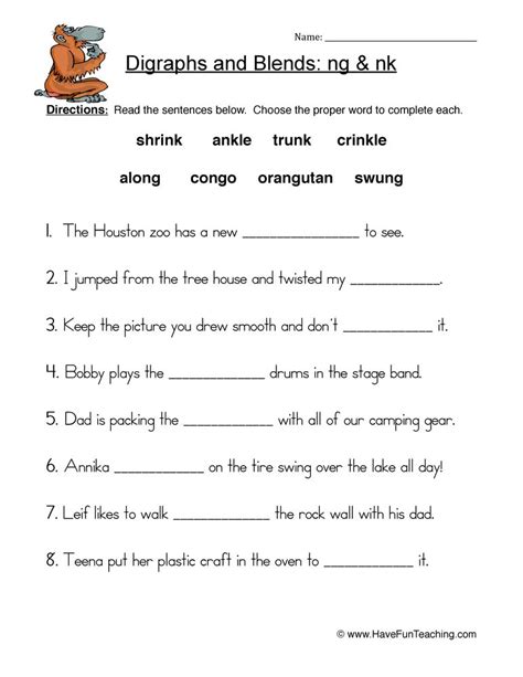 Consonant Blends Worksheets 3rd Grade Pdf - Robert Mile's Reading Worksheets