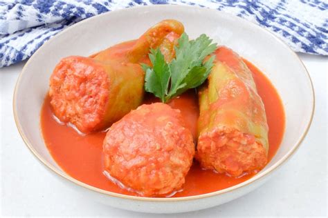 Hungarian Stuffed Peppers (Töltött Paprika) - Recipes From Europe