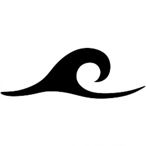 Ocean Wave Silhouette #tattoopattern #tattoo #pattern #wave | Tattoo pattern, Wave outline ...