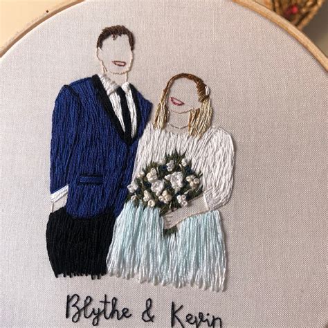 Custom Wedding Gift Wedding Gift Personalized Embroidery | Etsy