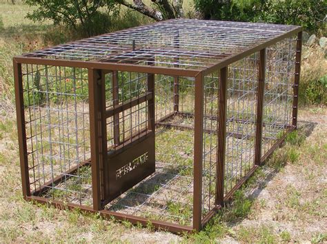 High Quality "Standard Model" Feral Hog Traps by "BOSS HAWG", Cross Plains Texas