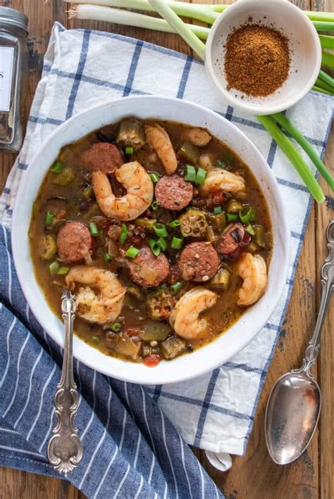 Authentic Louisiana Creole Gumbo • Craving Some Creativity