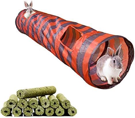 Tfwadmx Rabbit Tunnels and Hideouts Bunny Collapsible Hideaway Cat ...