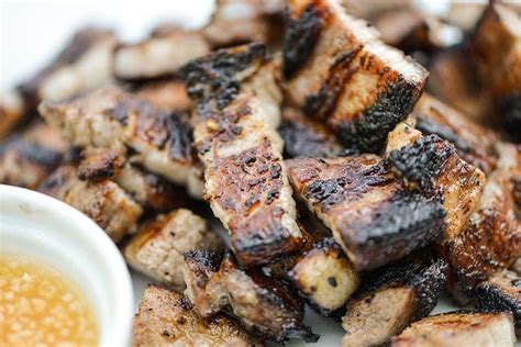 Inihaw na Liempo Grilled Filipino Pork Belly Recipe | Recipe | Pork ...