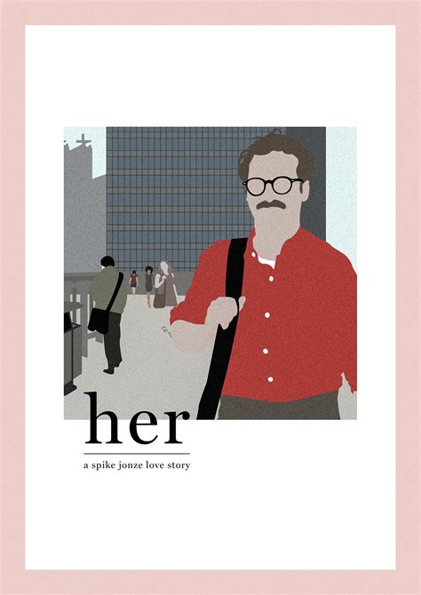 her - movie poster on Behance