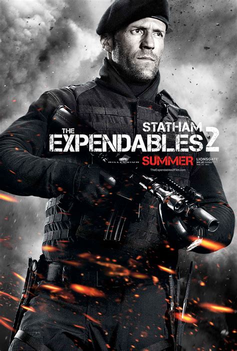 The Expendables 2 Poster - Jason Statham - HeyUGuys