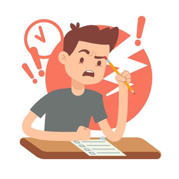 Stressed Student Cartoon Images – Browse 4,364 Stock Photos, Vectors, and Video | Adobe Stock