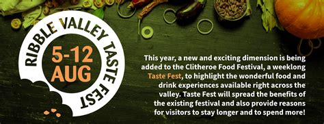 Ribble Valley Taste Fest - Clitheroe Food Festival