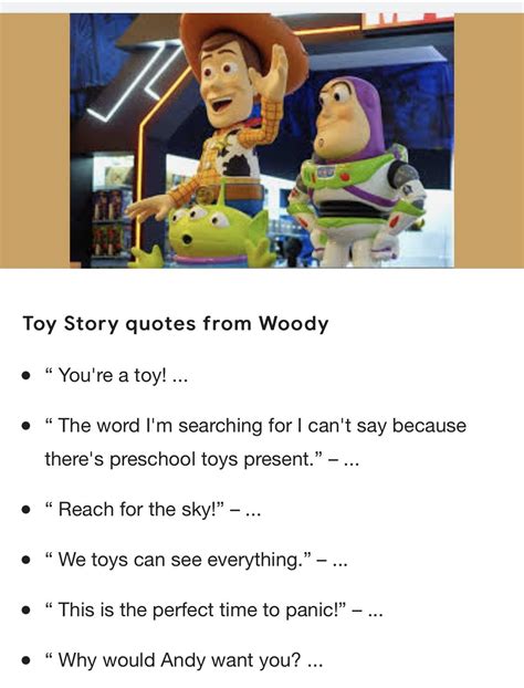 Pin by Brandy More on Disney in 2023 | Toy story quotes, Preschool toys ...