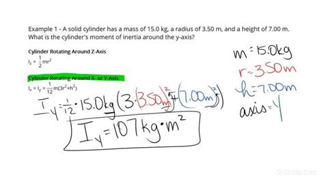 Moment Of Inertia Units