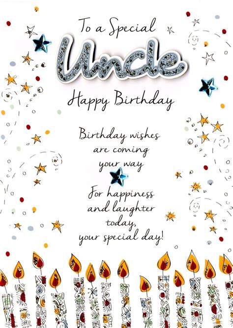 Special Uncle Birthday Greeting Card | Cards | Love Kates