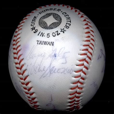 The Los Angeles Dodgers - Autographed Signed Baseball with co-signers | HistoryForSale Item 137254