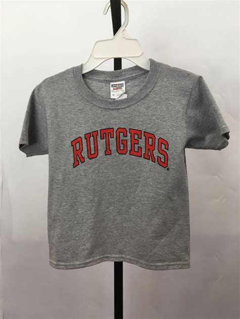 Rutgers Youth T-shirt Grey - Scarlet Fever Rutgers Gear