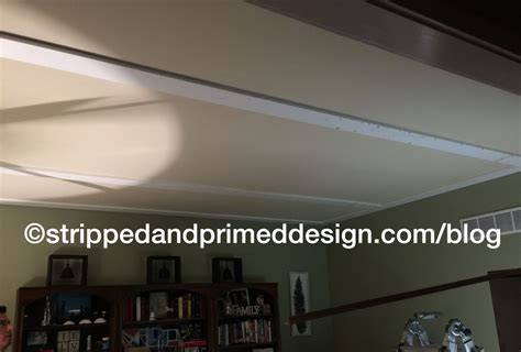 DIY, coffered ceilings, on a budget - Stripped and Primed Carousel Design