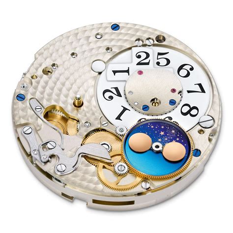 A Lange & Sohne movement with moon phases