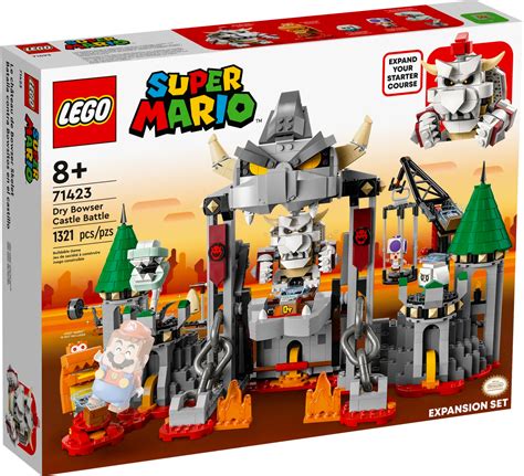 LEGO Super Mario 71423 pas cher, Ensemble d’extension Bataille au château de Bowser Skelet