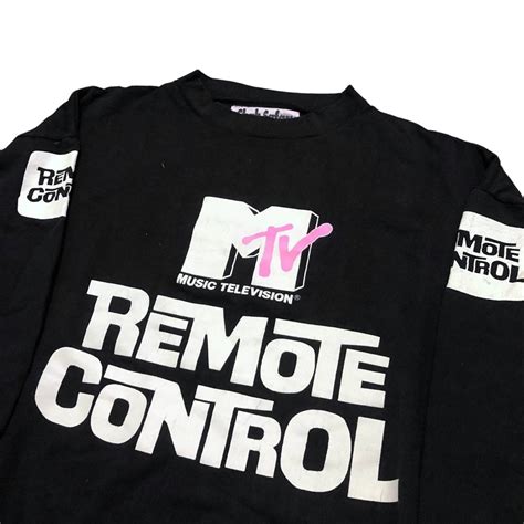 Vintage 1989 MTV Remote Control Promo Crewneck