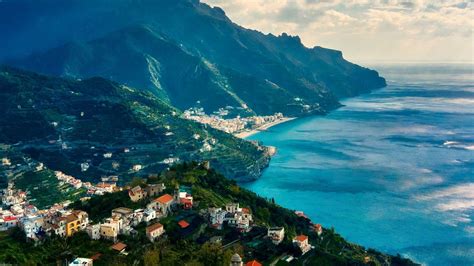 Download Beautiful Amalfi Coast Nature Landscape Wallpaper | Wallpapers.com