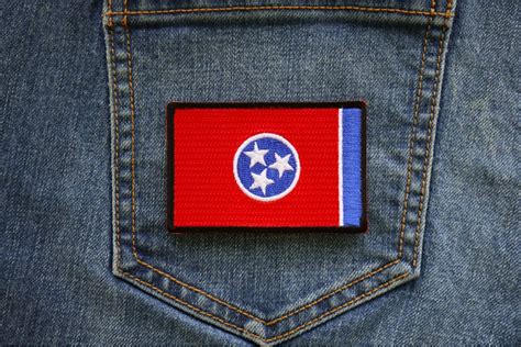 Tennessee State Flag Patch by Ivamis Patches