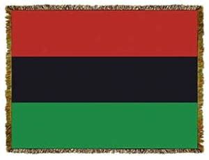 Amazon.com - African-American Flag (Black Liberation Flag) Tapestry Throw