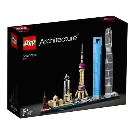 21039 LEGO Architecture Shanghai 597 Pieces Age 12+ New Release For ...