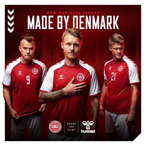 Denmark Football Jersey 2020 - Design Daritinha