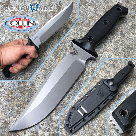 Benchmade - Sibert Arvensis 119 Knife Black G-10 - Knife