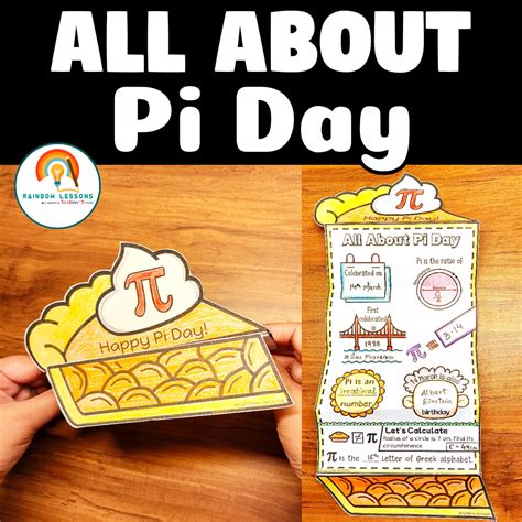 Pi Day Writing Crafts | Pi Day Activities | All About Pi Day | Pi Day Craftivity | Made By Teachers