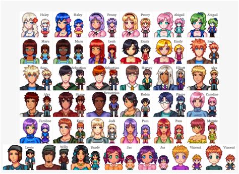 [コンプリート！] Stardew Valley Anime Portrait Mod