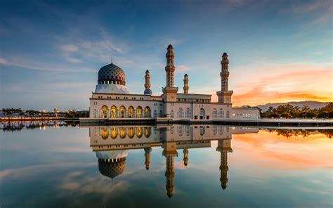 Kota Kinabalu City Mosque HD Wallpapers and Backgrounds