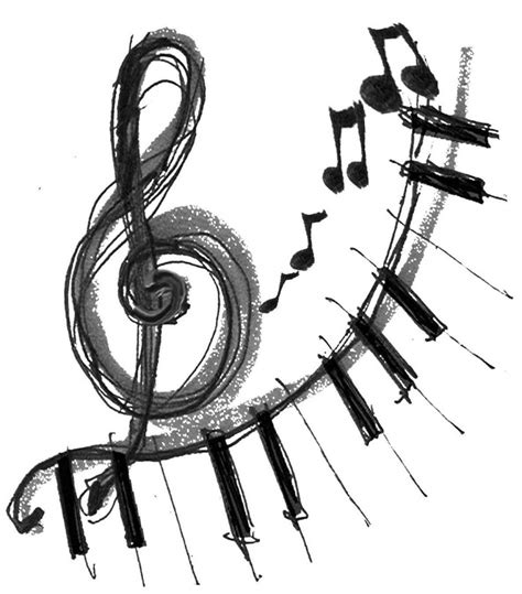 Cool Music Notes Drawings - ClipArt Best