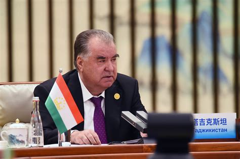 Emomali Rahmon: Tajikistan proposes to intensify regional economic cooperation in the fields of ...