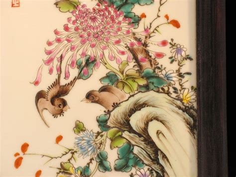 Famille Rose Porcelain Plaques Panels, China - for sale