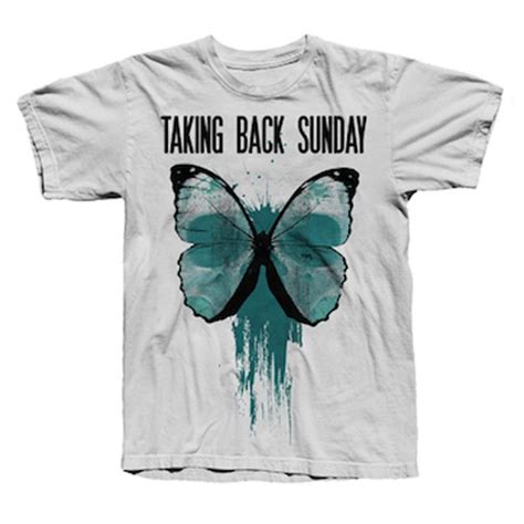 Butterfly T-Shirt | Taking back sunday, Sunday shirt, Shirts