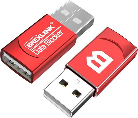 Amazon.com: BrexLink USB Data Blocker (2-Pack), Charge-Only USB Blocker ...