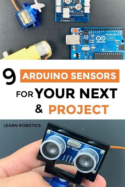 9 Sensors for Arduino You Must Learn - Learn Robotics | Arduino, Arduino sensors, Sensor