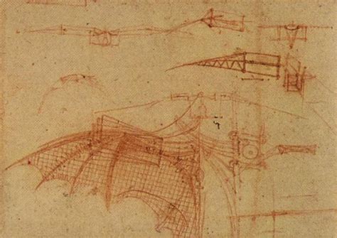 Design for a Flying Machine, c.1505 - Leonardo da Vinci - WikiArt.org