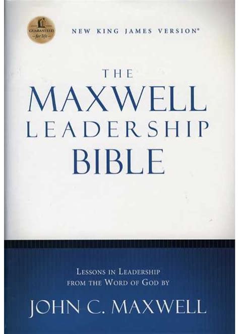 NKJV Maxwell Leadership Bible - John Maxwell - Bob Jones University Bruins Shop