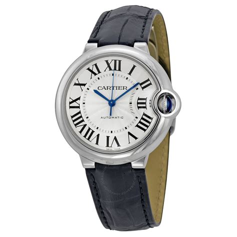 Cartier Ballon Bleu Automatic Silver Dial Ladies Watch W69017Z4 ...