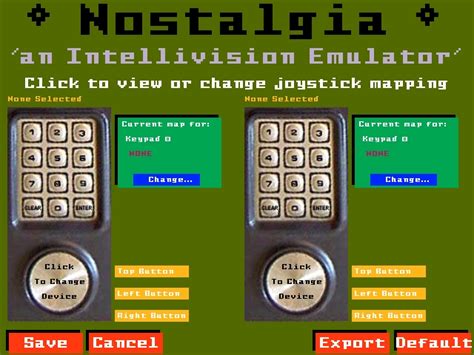 Intellivision Nostalgia Emulator