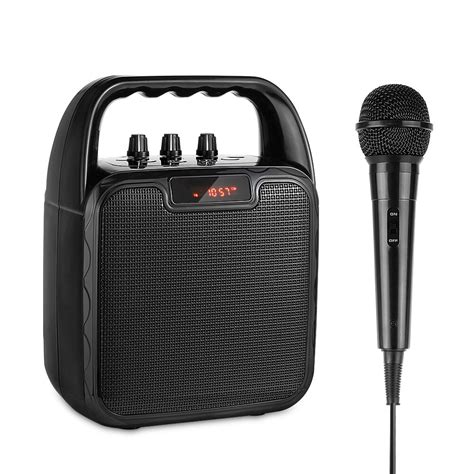 Archer Portable Bluetooth Speaker Karaoke Microphone Computer Speakers ...