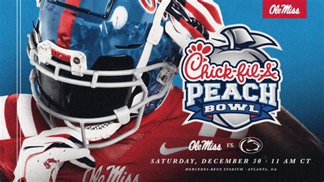 Ole Miss vs. Penn State: Chick-fil-A Peach Bowl Sells Out - The Rebel Walk